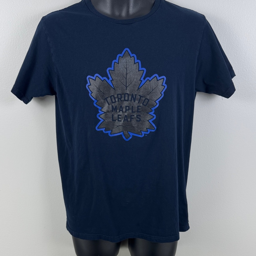 Toronto Maple Leafs Navy Blue T-Shirt - M